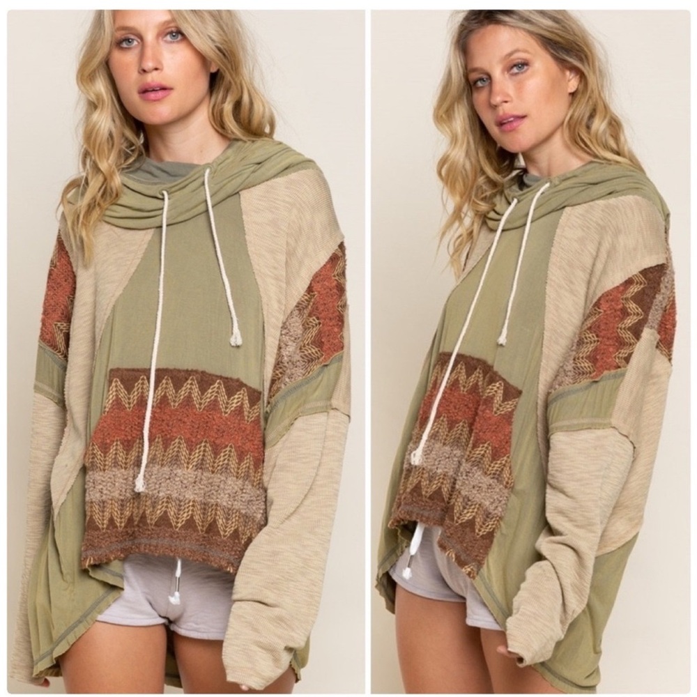 POL Spiritual Boho Knit Top